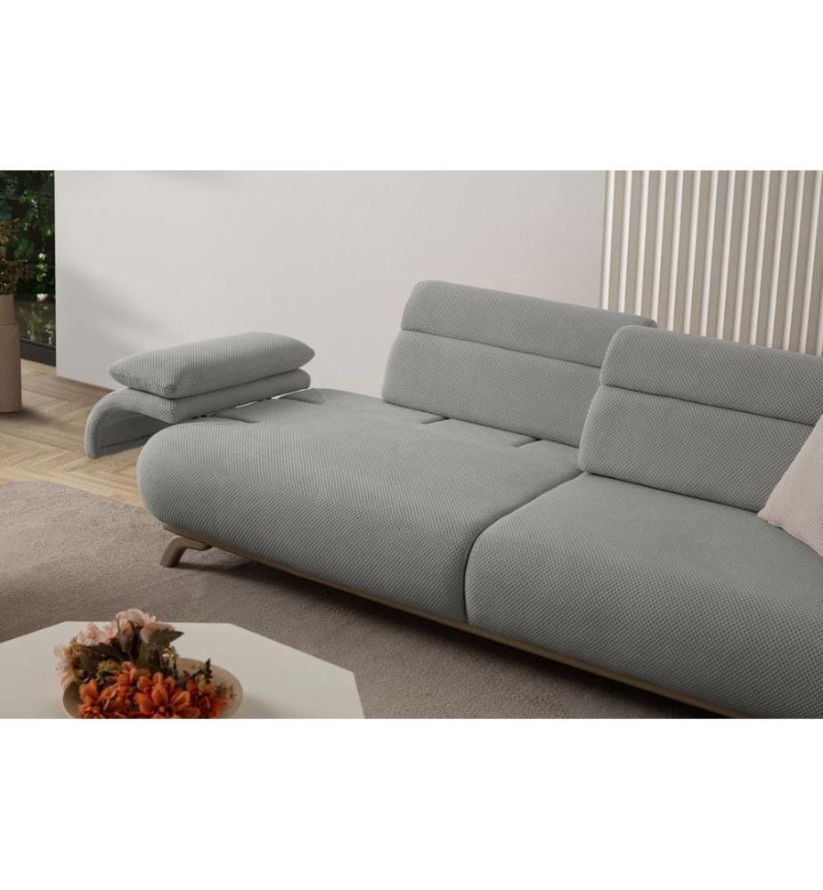 Bonjo Silver 3-Sitzer-Sofa - Grau