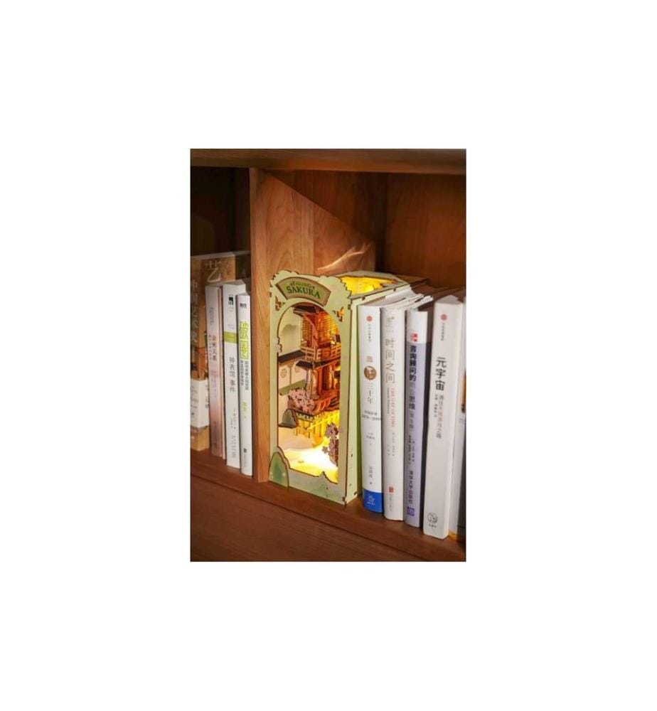 Rolife Kit de construction Book Nook Falling Sakura