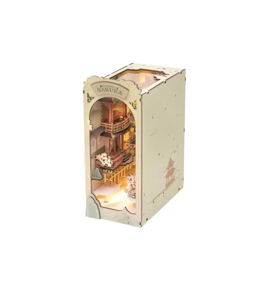 Rolife Kit de construction Book Nook Falling Sakura