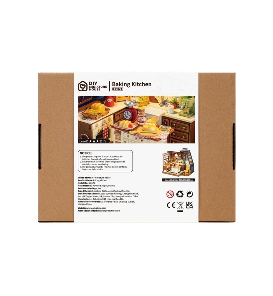 Rolife Kit de construction Cuisine de jeu