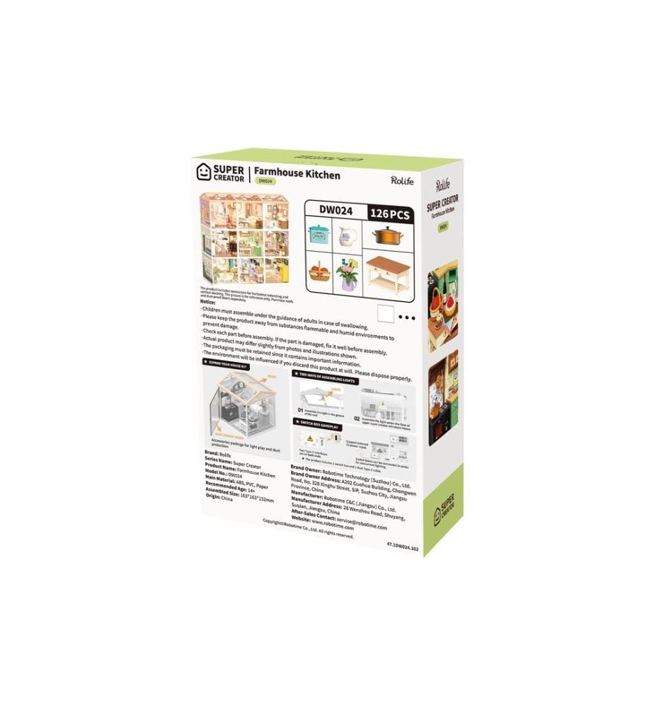 Kit de construction Rolife Farmhouse Kitchen