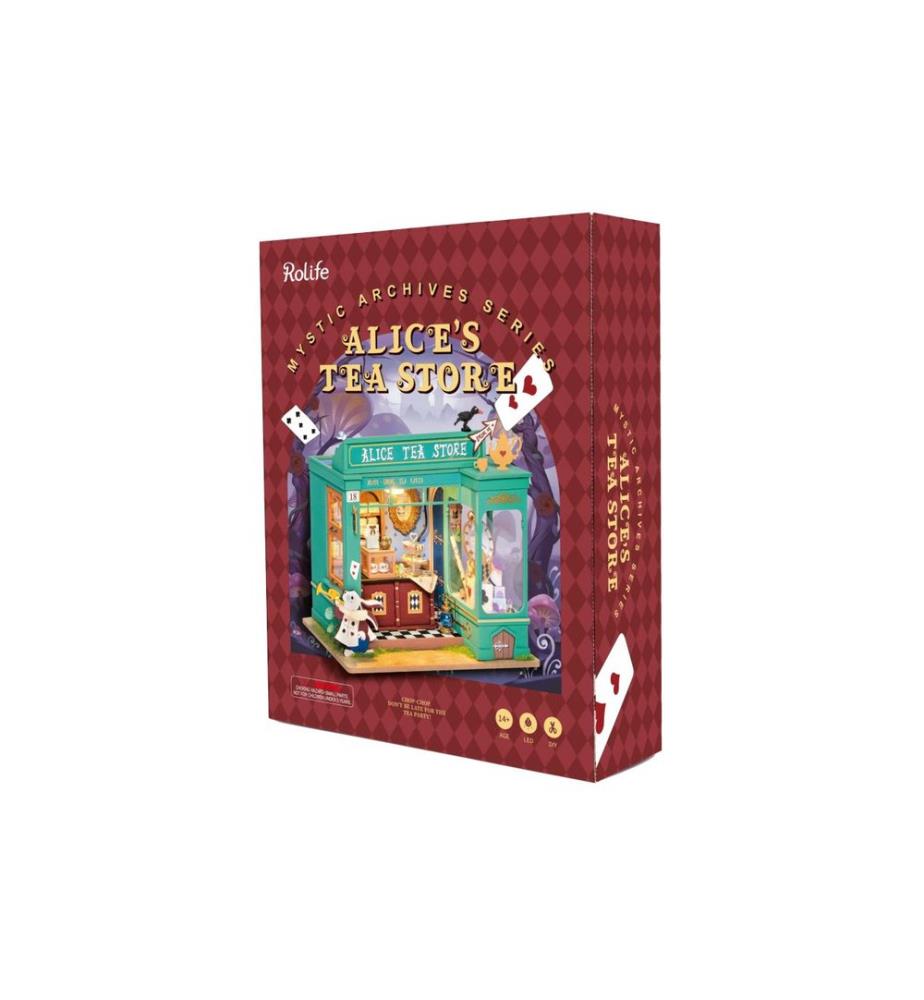 Rolife Kit de construction Alice's Tea Store