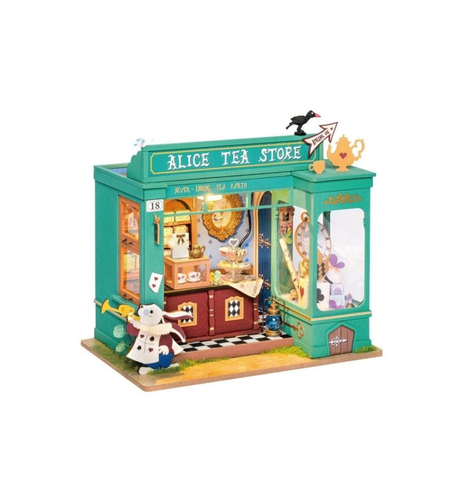 Rolife Kit de construction Alice's Tea Store