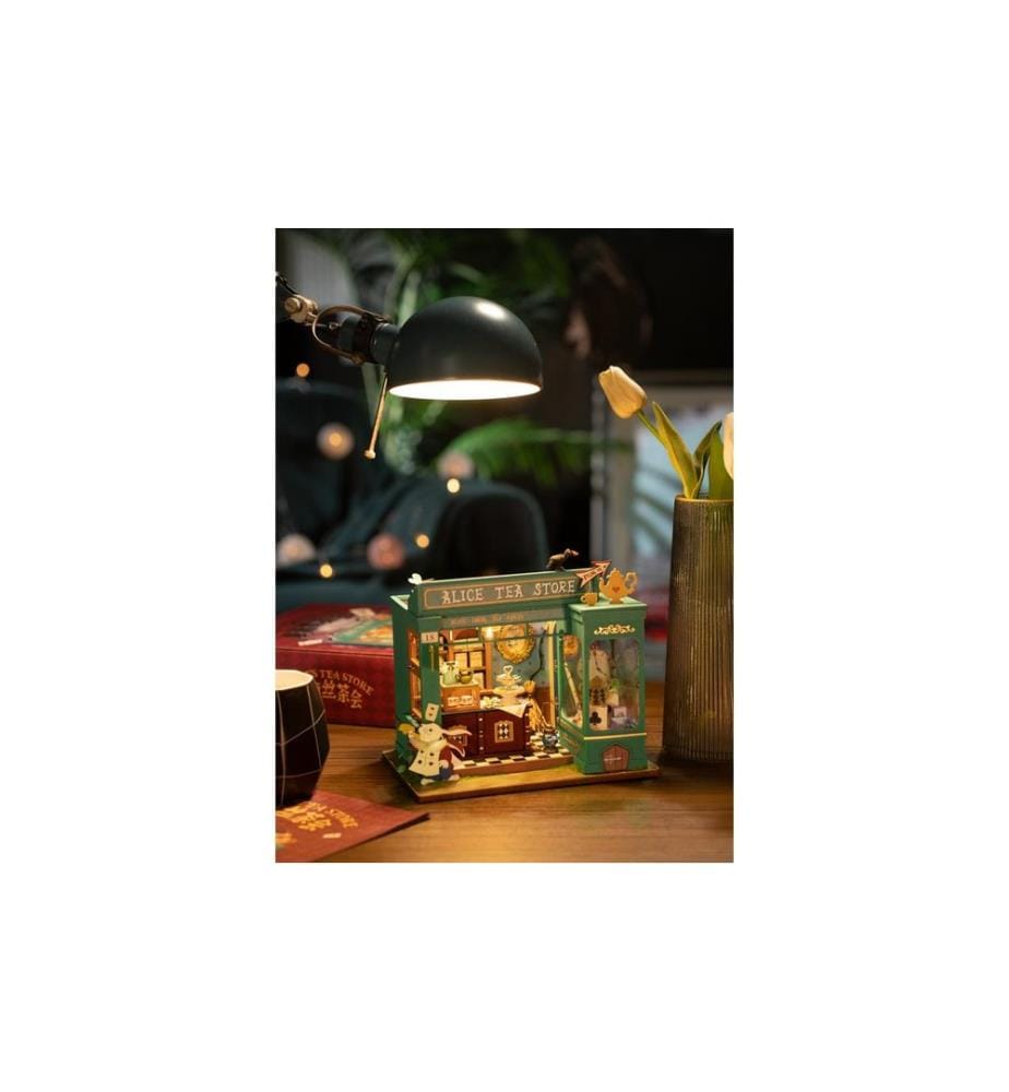 Rolife Kit de construction Alice's Tea Store