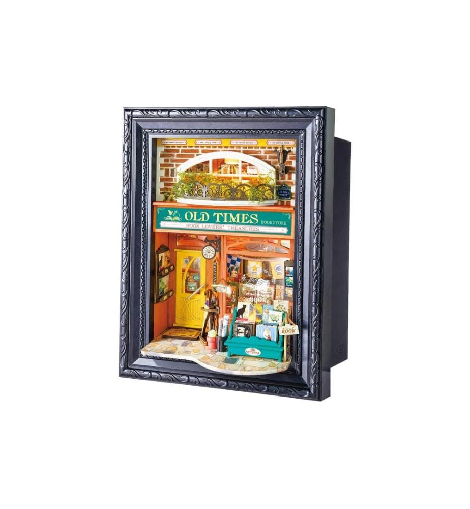 Rolife Building Kit Old Times Bookstore with LED