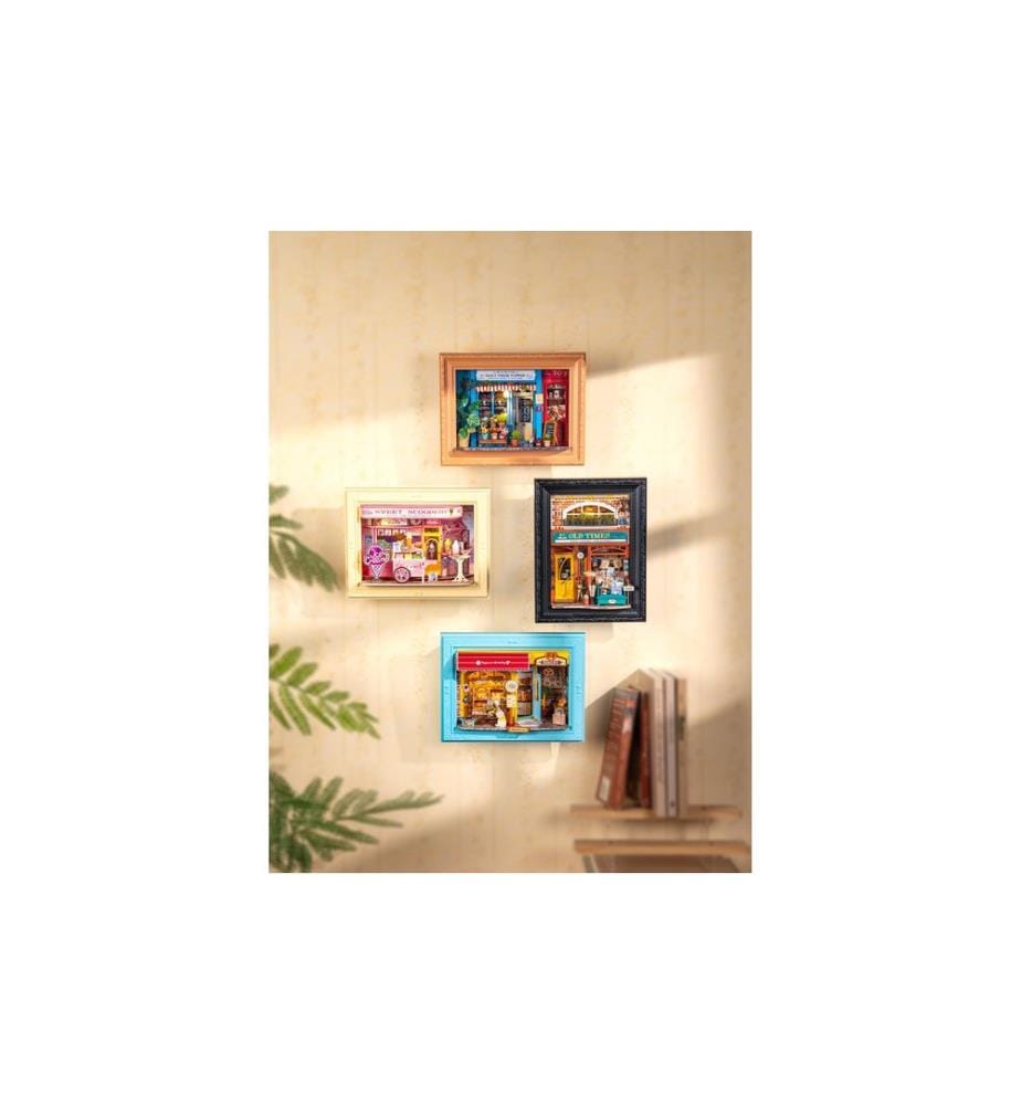 Rolife Building Kit Old Times Bookstore with LED
