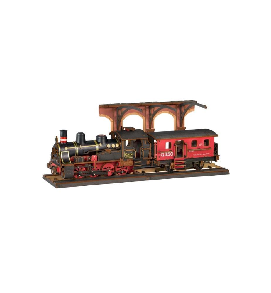 Rolife Kit de construction Steam Journey 365 pièces