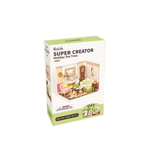 Kit de construction Rolife Holiday Tea Time