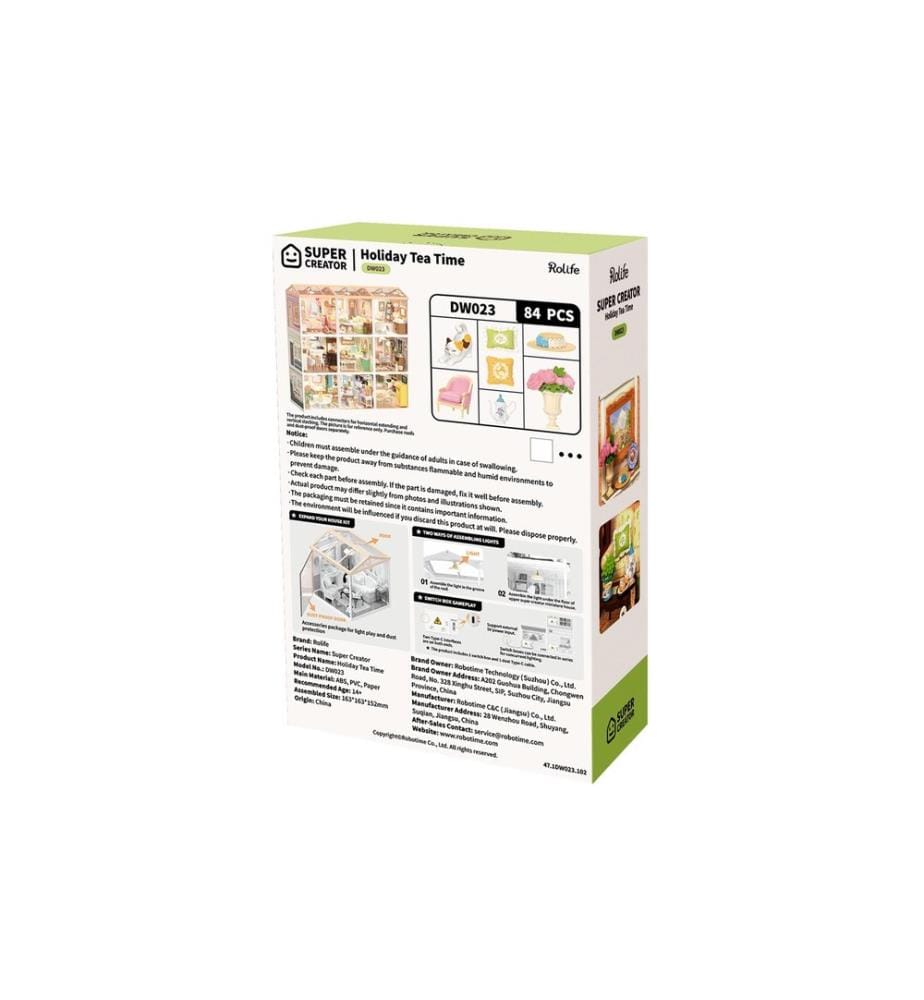 Kit de construction Rolife Holiday Tea Time