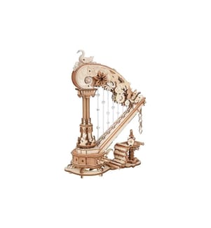 Rolife Kits de montage Magic Harp Boîte à musique style rococo mécanique