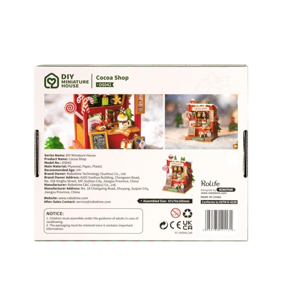 RoboTime kit de construction Cocoa Shop