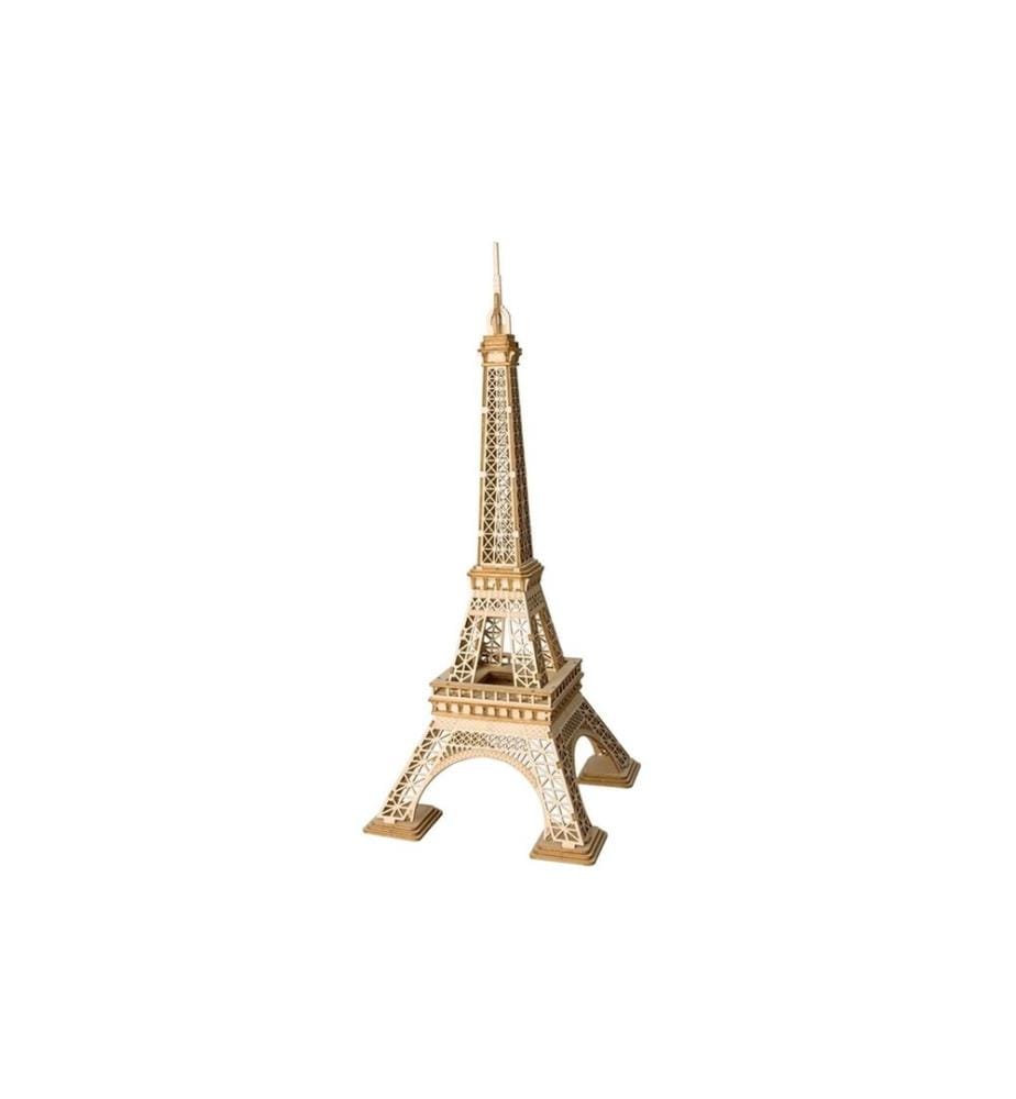 Rolife Bausatz Eiffel Tower 3D-Holzmodell Eiffelturm 121 Teile