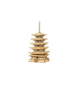 Rolife Kits de montage Five-storied Pagoda Architecture japonaise 275 pièces