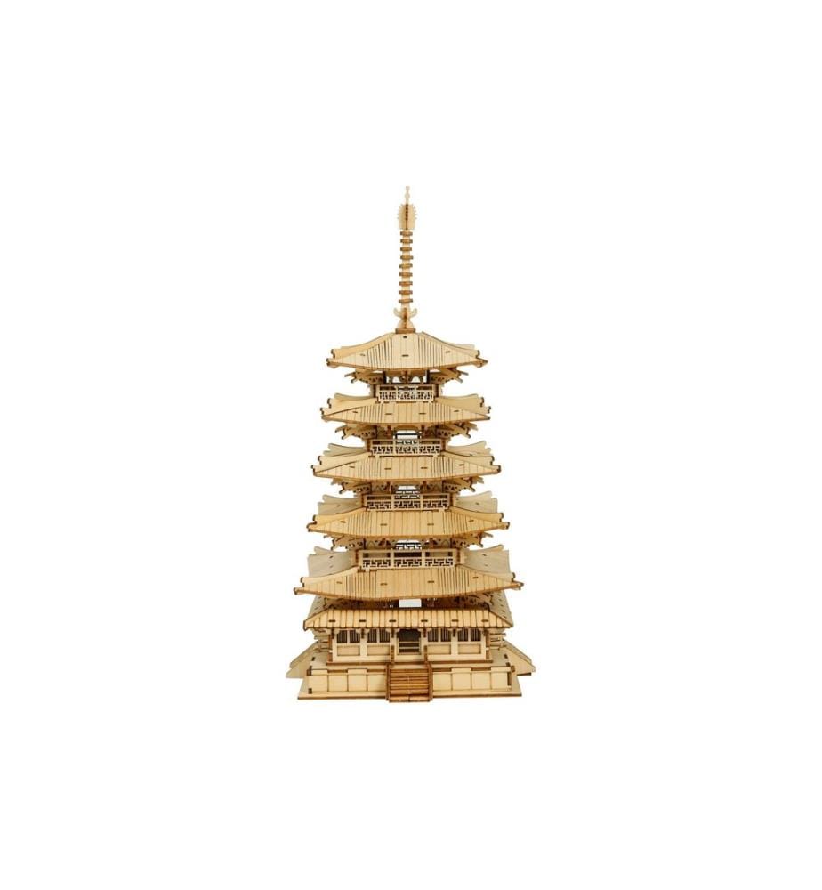 Rolife Bausatz Five-storied Pagoda Japanische Architektur 275 Teile