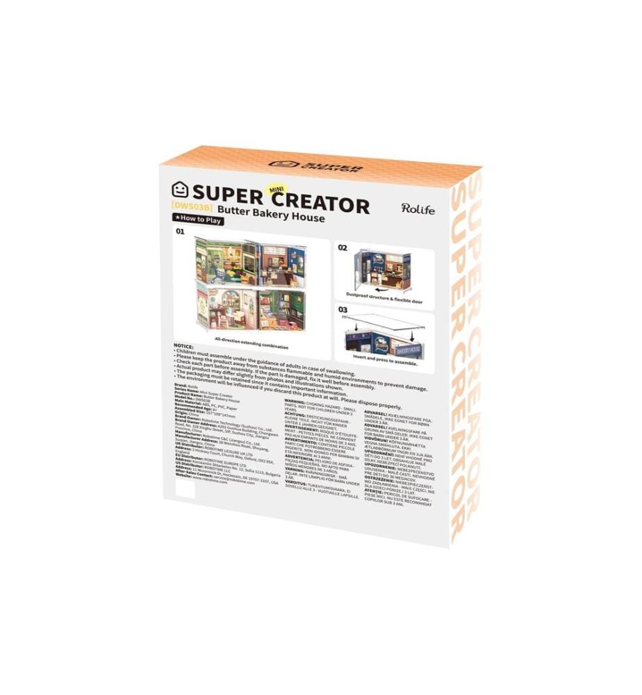 Rolife Kit de construction Butter Bakery House 1:26