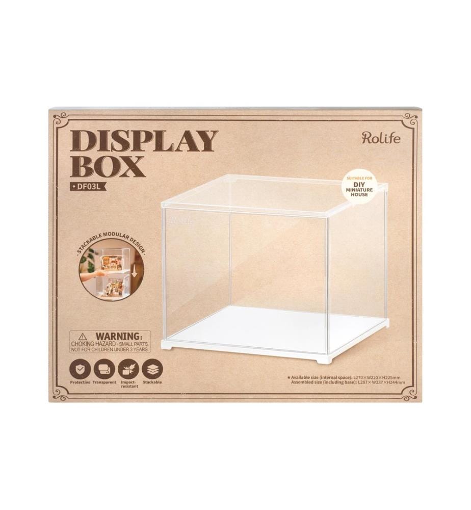 Rolife Assembly Kits Presentation Box 287 x 237 x 244 mm Transparent