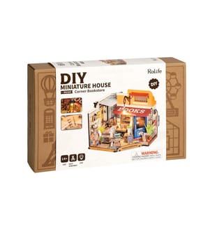 Rolife Kit de construction librairie d'angle 108 pièces