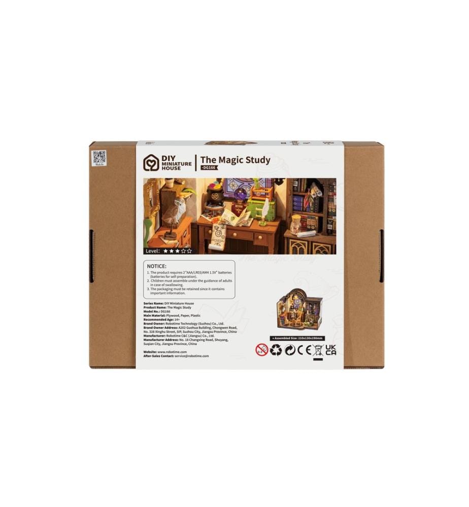 Rolife Kit de construction librairie d'angle 108 pièces