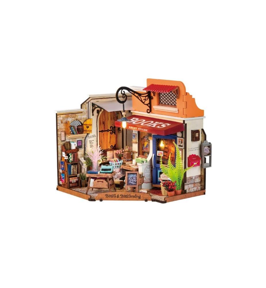 Rolife Kit de construction librairie d'angle 108 pièces