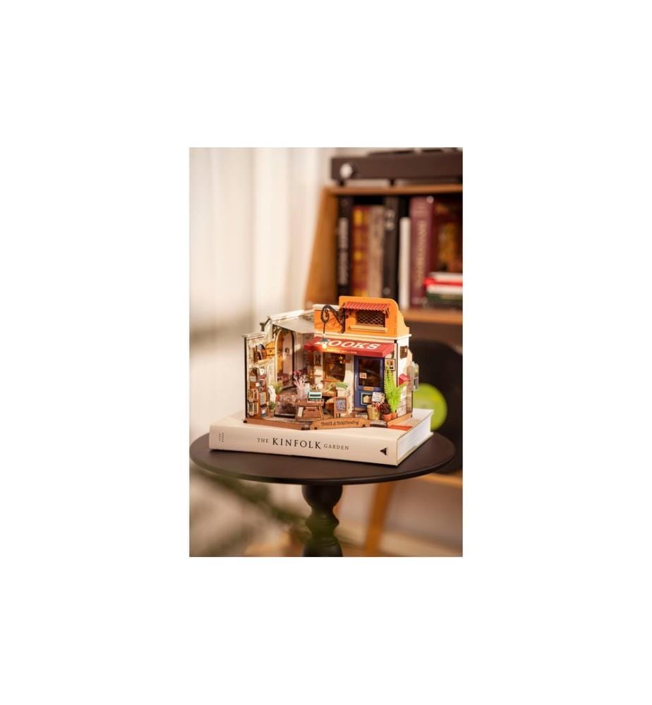 Rolife Kit de construction librairie d'angle 108 pièces
