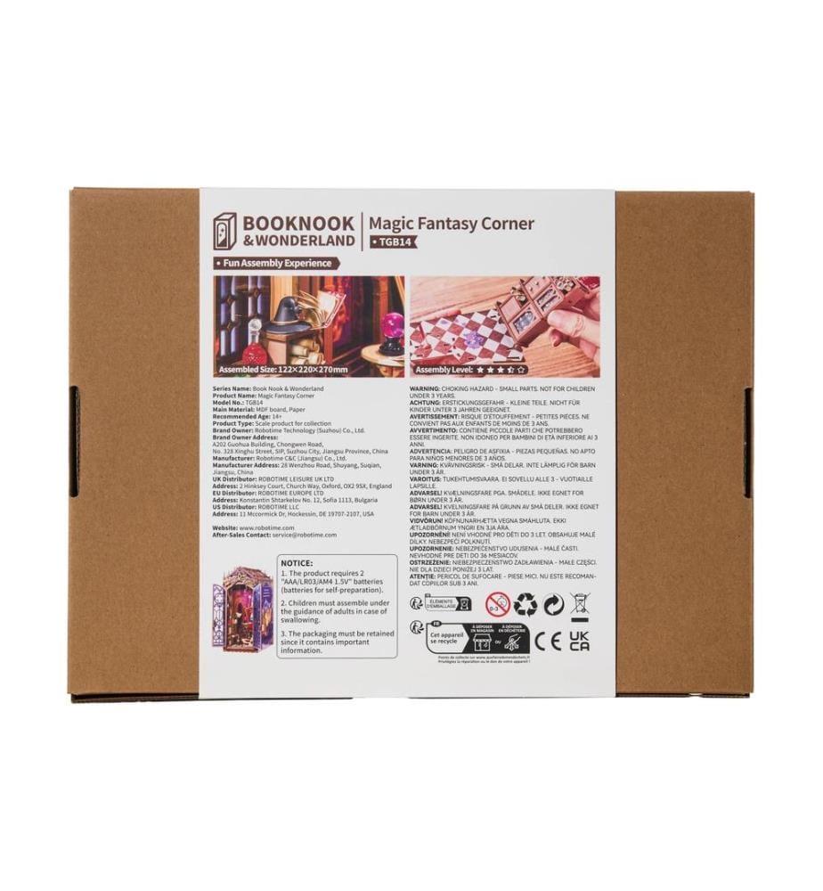 Rolife Bausatz Library of Wonders Holzbausatz Sperrholz 258 Teile