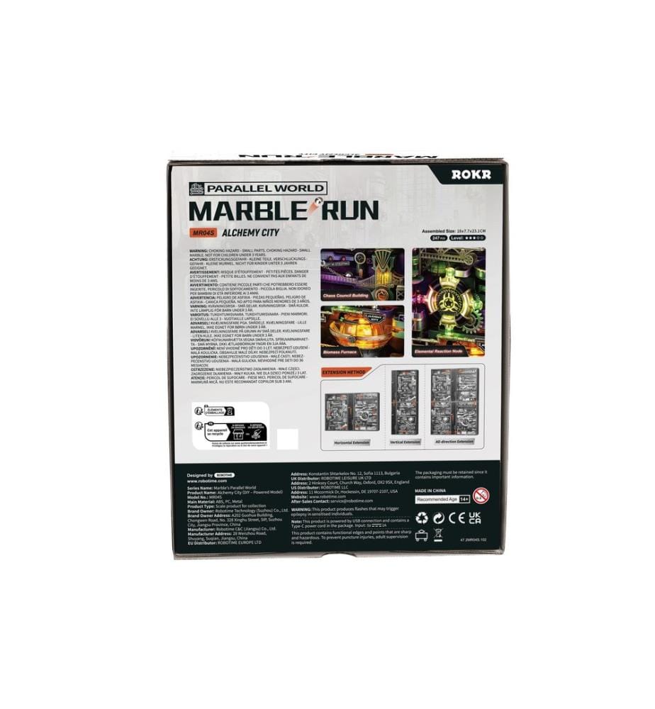 Rolife Building Kit Alchemy City Mechanical Wooden Model Kit
