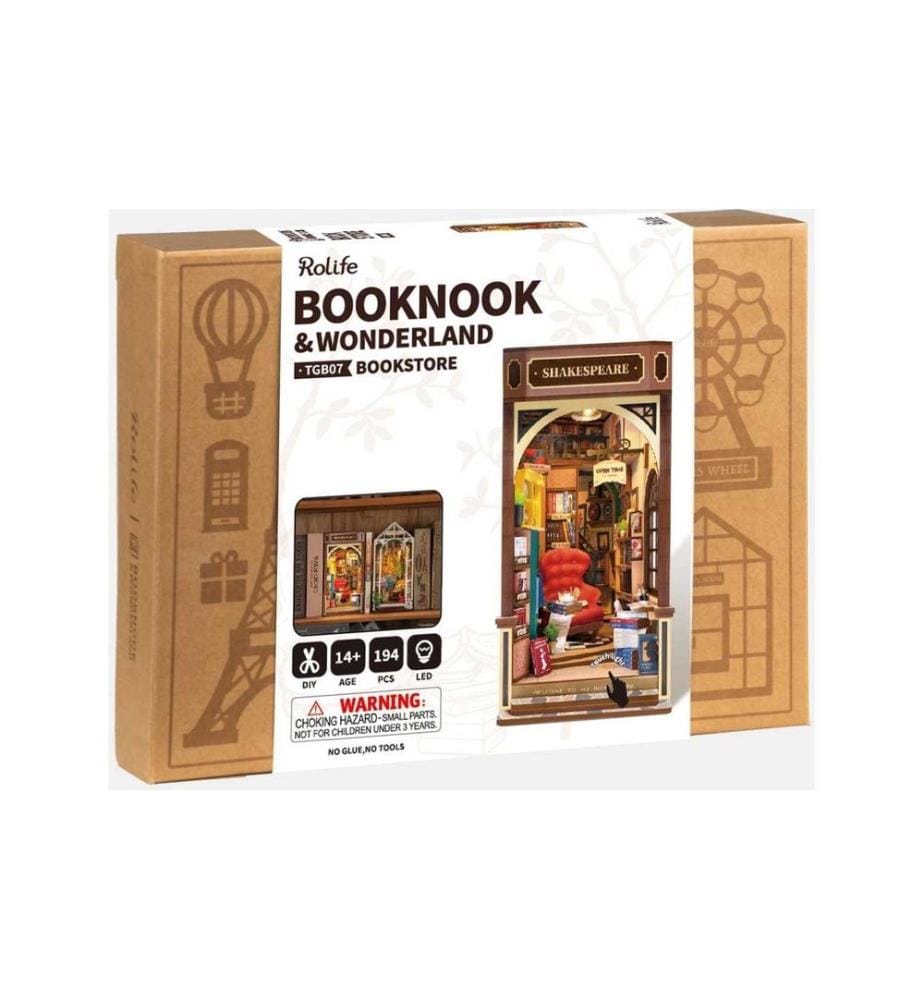 Rolife Kit de Construction Book Nook Shakespeare's Bookstore