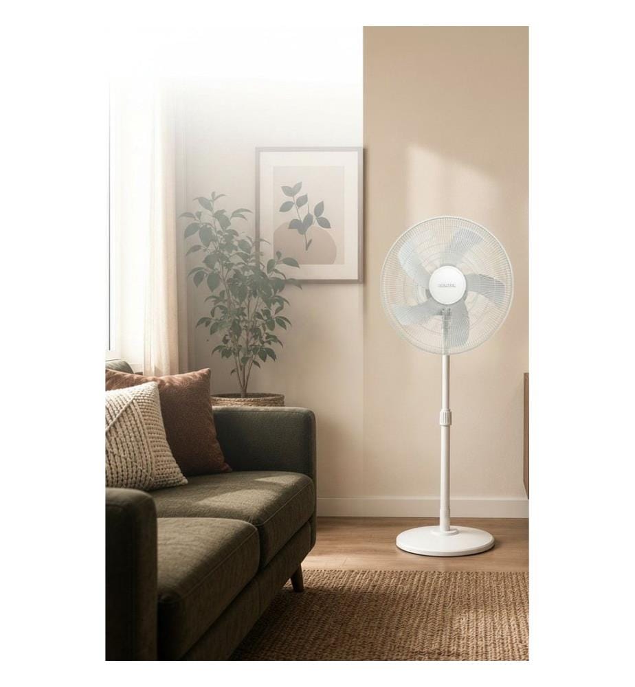 Ventilator, Weiss, 100 % ABS