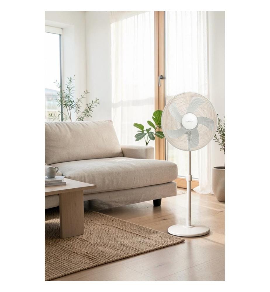 Ventilator, Weiss, 100 % ABS