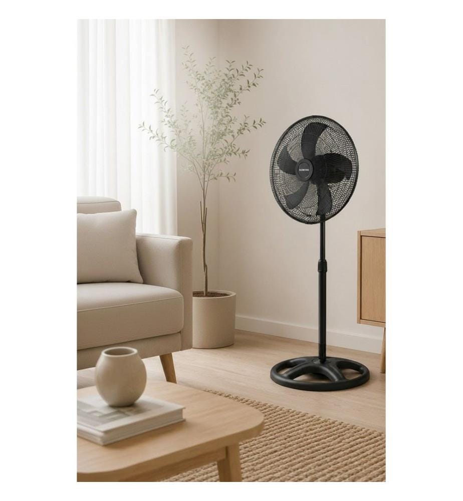Ventilator, Schwarz, 100 % ABS