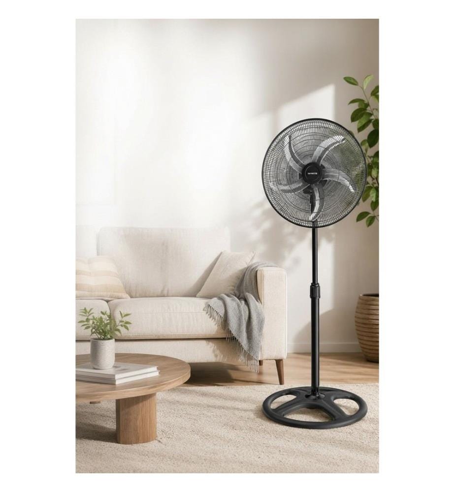Ventilator, Schwarz, 100 % ABS