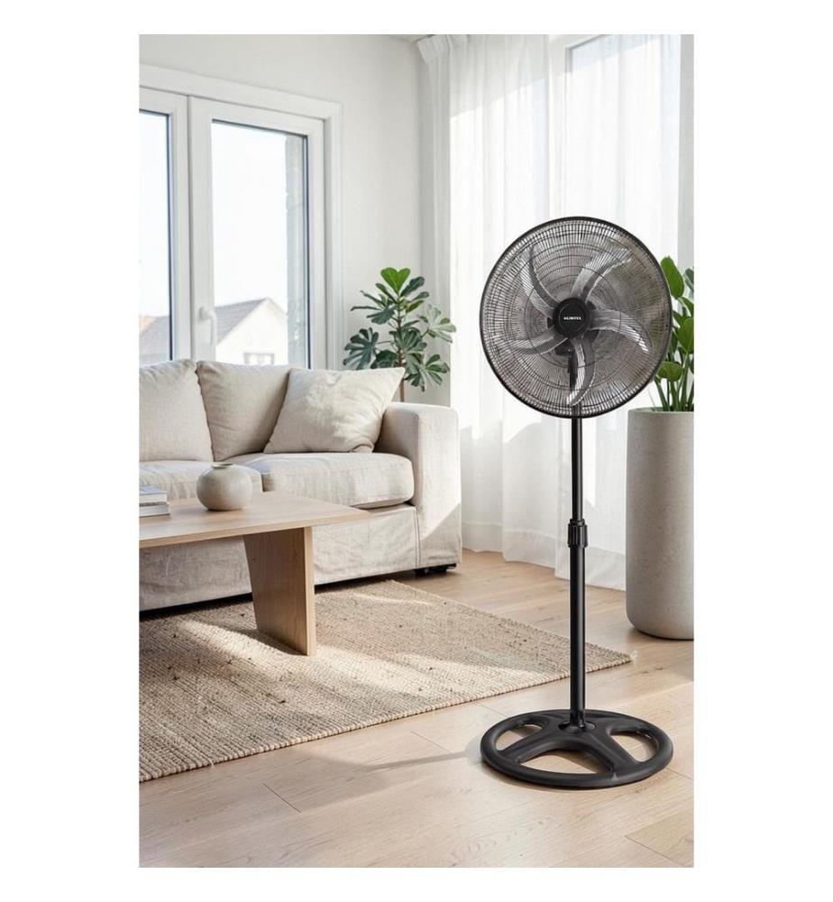 Ventilator, Schwarz, 100 % ABS