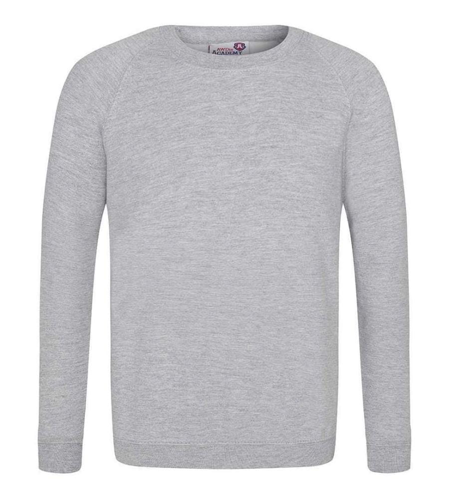 Awdis - "Academy" Sweatshirt für Kinder Raglanärmel