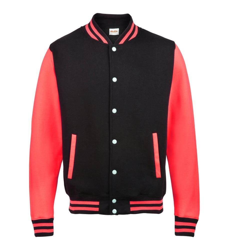 Awdis Kids Unisex Varsity Jacket / Schoolwear
