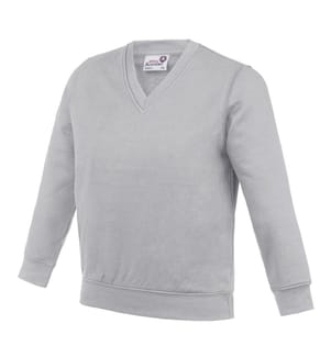 AWDis Academy Kinder Junior Schul Sweatshirt mit V-Ausschnitt