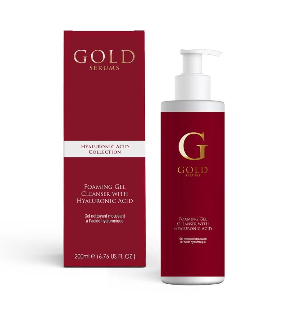 Gel nettoyant moussant à l'acide hyaluronique 200ml - 200 ml