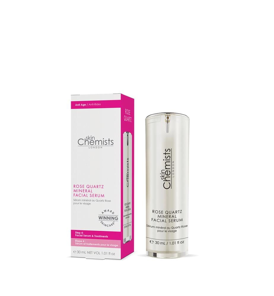 Siero viso al quarzo rosa - 30 ml