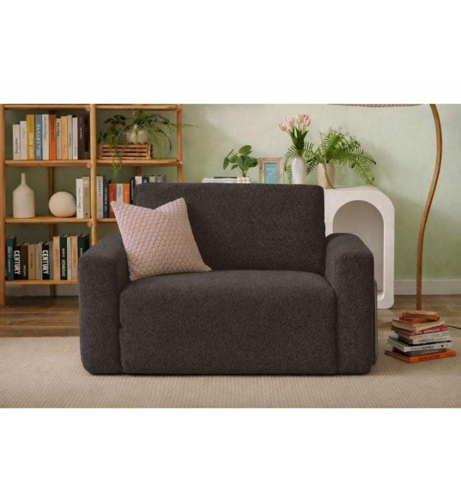 Wello Single 1-Sitzer Schlafsofa - Anthrazit