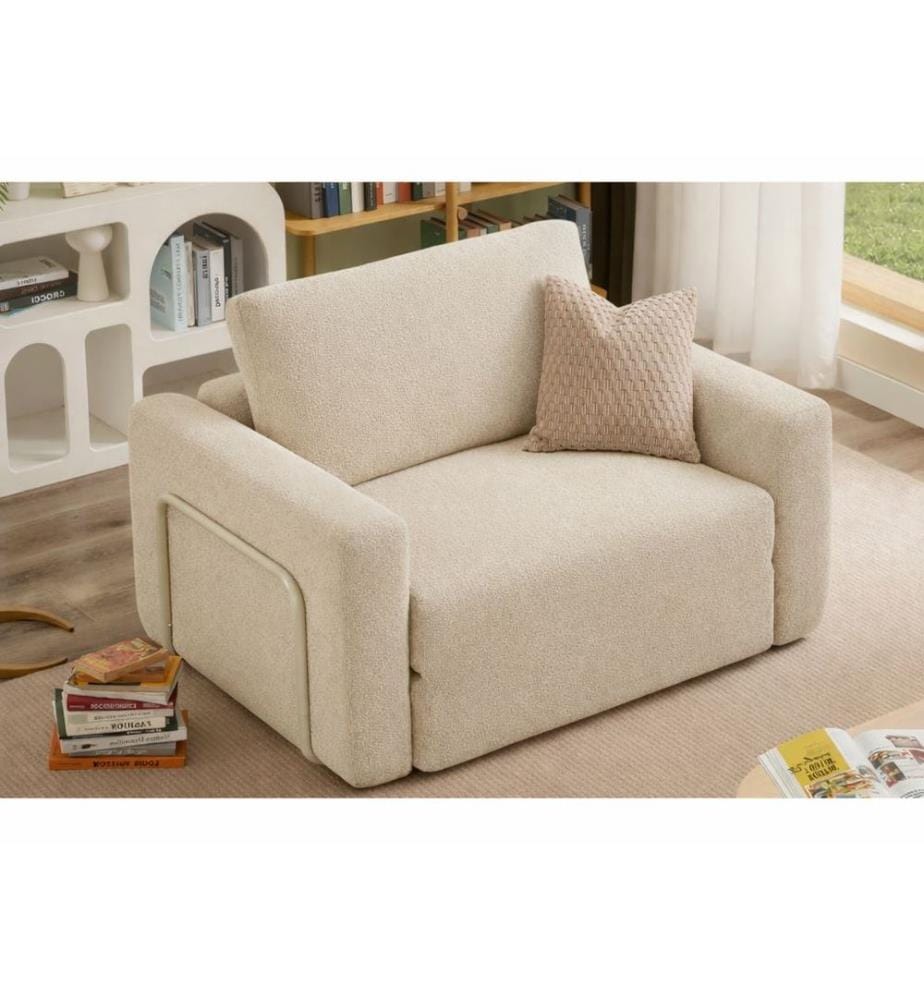 Wello Single 1-Sitzer Schlafsofa - Creme