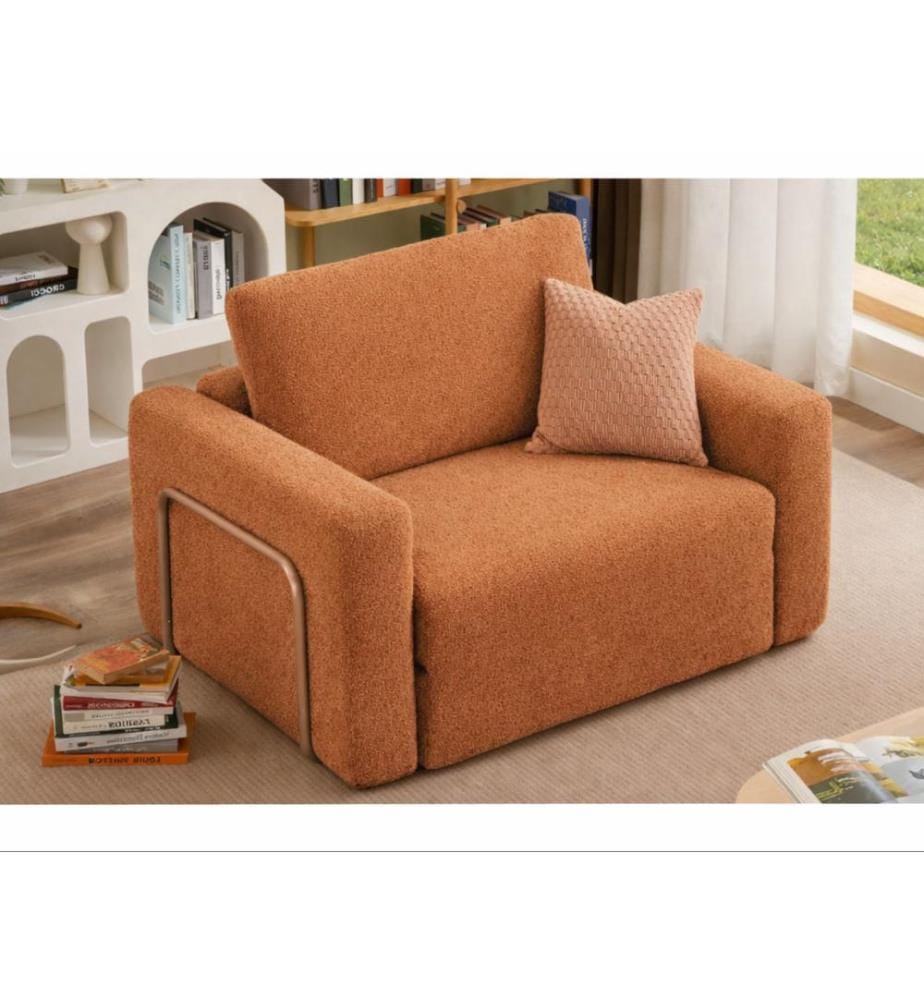 Wello Single 1-Sitzer Schlafsofa - Orange