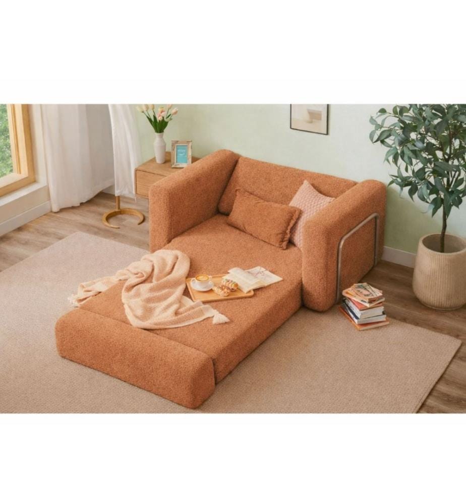 Wello Single 1-Sitzer Schlafsofa - Orange