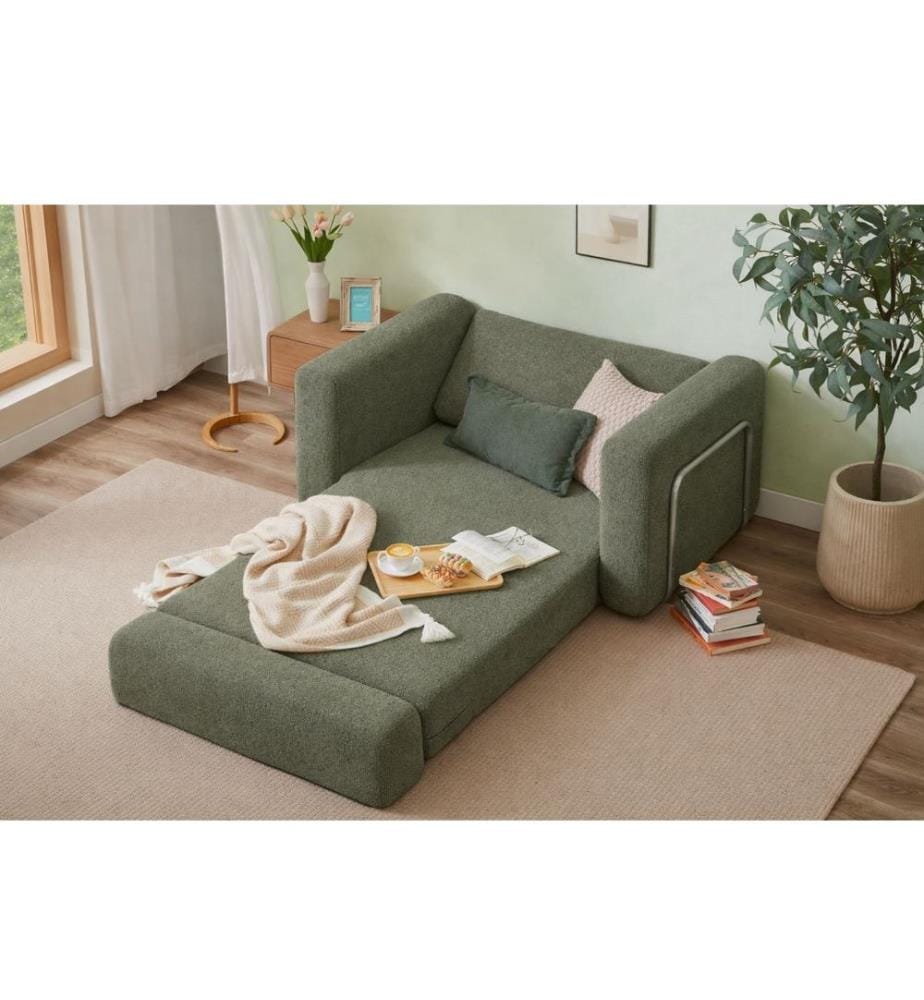 Wello Single 1-Sitzer Schlafsofa - Grün