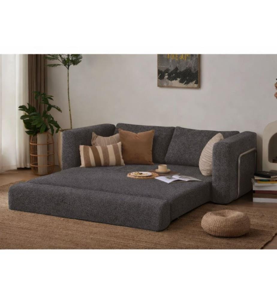 Wello Double 2-seater sofa bed - Anthracite