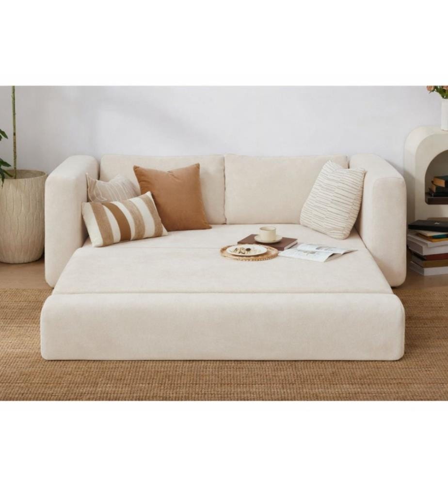 Wello Double 2-Sitzer Schlafsofa - Creme