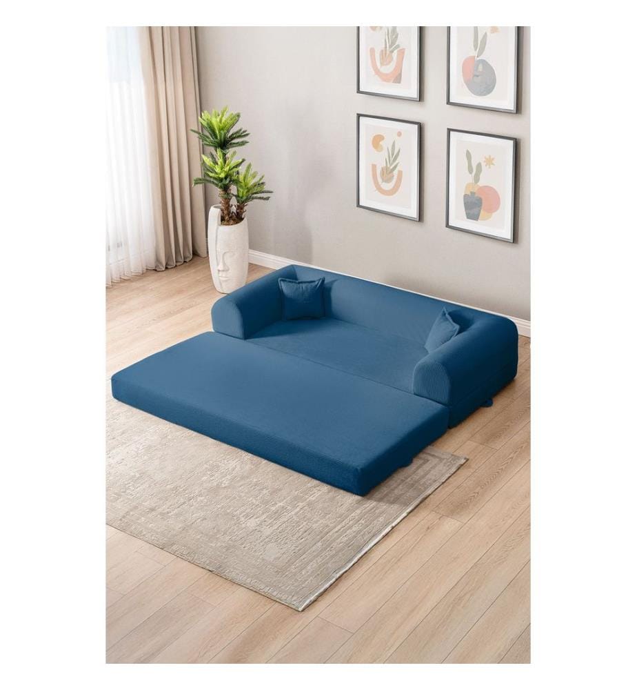 Legom Eco 3-Sitzer Schlafsofa - Blau