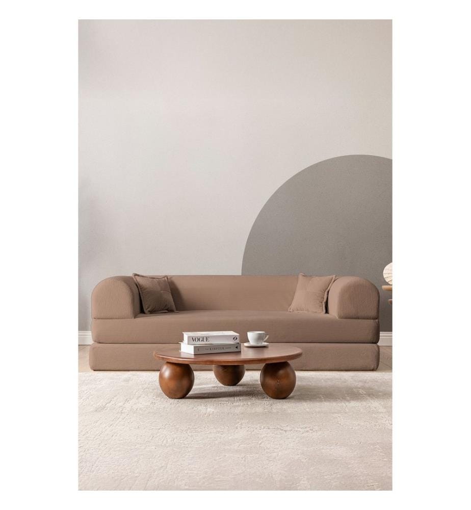 Legom Eco 3-Sitzer Schlafsofa - Beige