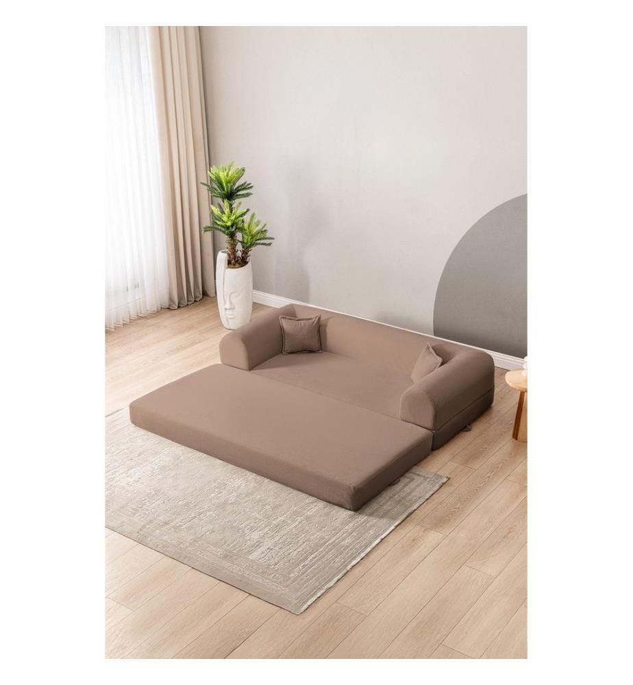 Legom Eco 3-Sitzer Schlafsofa - Beige