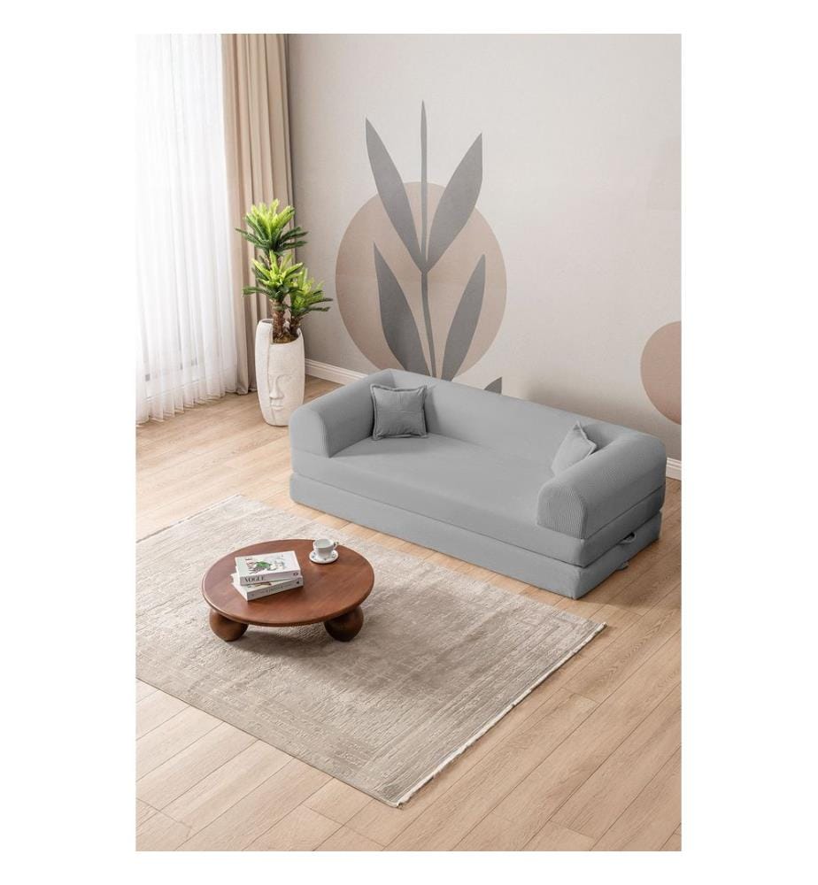 Legom Eco 3-Sitzer Schlafsofa - Hellgrau