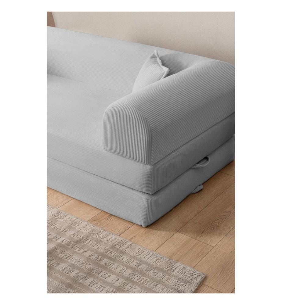 Legom Eco 3-Sitzer Schlafsofa - Hellgrau