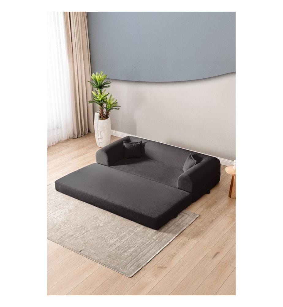 Legom Eco 3-Sitzer Schlafsofa - Anthrazit